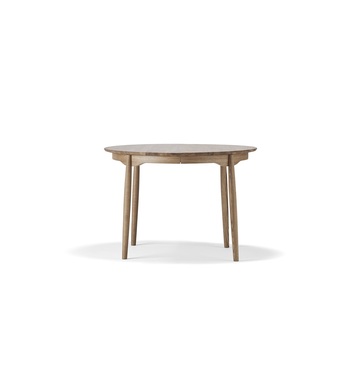 Carl Table Ø 115 cm Fixed | Oak