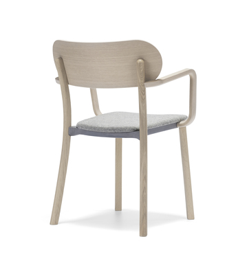 Hundranian Armchair | Upholstered Seat | Oak