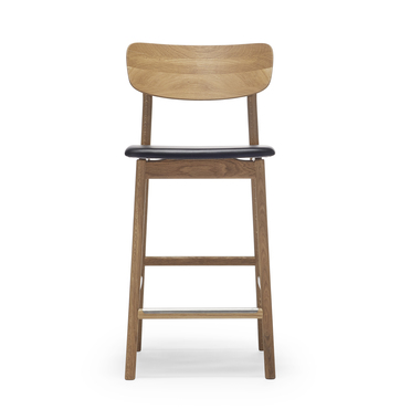 Prima Vista Bar stool H96 | Oak