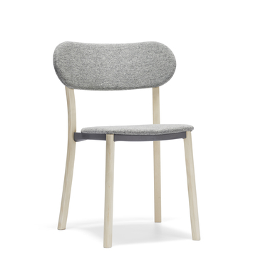 Hundranian Chair | Upholstered Seat & Back | Ash
