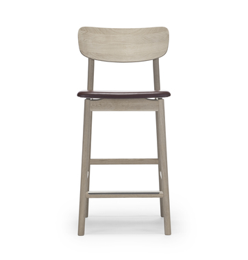 Prima Vista Bar stool H96 | Oak